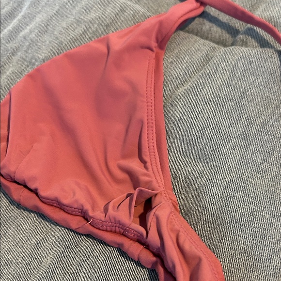 Rust Red Triangle Bikini Top - Picture 6 of 6